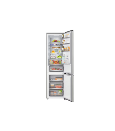 LG GBBS322CPY Refrigerator, C, Free-standing, Combi, Height 2.03 m, Net fridge 262 L, Net freezer 113 L, Silver