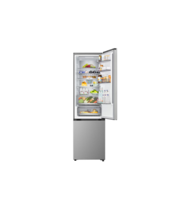 LG GBBS322CPY Refrigerator, C, Free-standing, Combi, Height 2.03 m, Net fridge 262 L, Net freezer 113 L, Silver