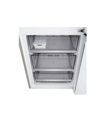 LG GBBS322CPY Refrigerator, C, Free-standing, Combi, Height 2.03 m, Net fridge 262 L, Net freezer 113 L, Silver