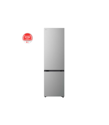 LG GBBS322CPY Refrigerator, C, Free-standing, Combi, Height 2.03 m, Net fridge 262 L, Net freezer 113 L, Silver