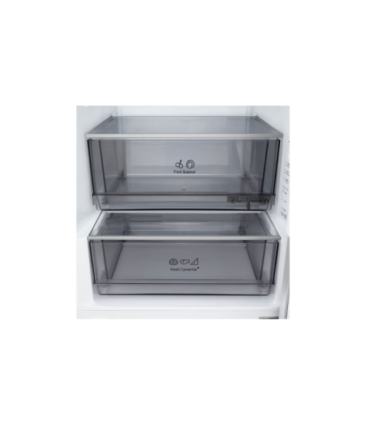 LG GBBS322CSW Refrigerator, C, Free-standing, Combi, Height 2.03 m, Net fridge 262 L, Net freezer 113 L, White