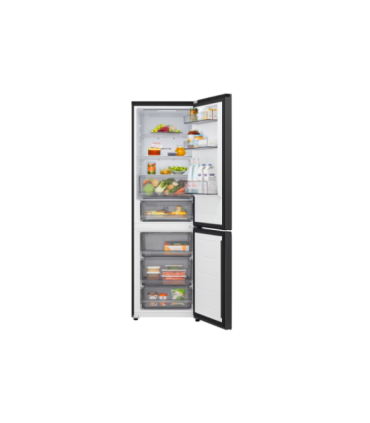LG GBBSJ10EEP Refrigerator, E, Free-standing, Combi, Height 1.86 m, Net fridge 220 L, Net freezer 113 L, White