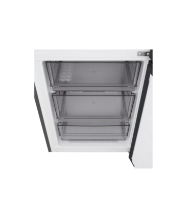 LG GBBSJ10EEP Refrigerator, E, Free-standing, Combi, Height 1.86 m, Net fridge 220 L, Net freezer 113 L, White