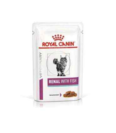ROYAL CANIN Renal with Fish - wet cat food - 12x85 g