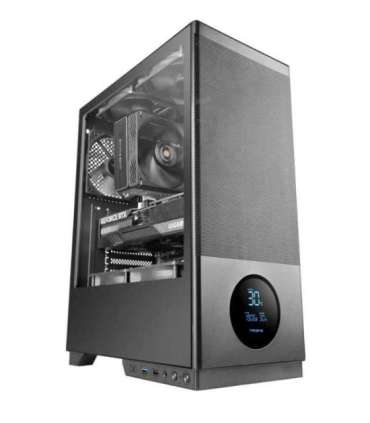 Tacens 2SAGITTA20 computer case Midi Tower Black