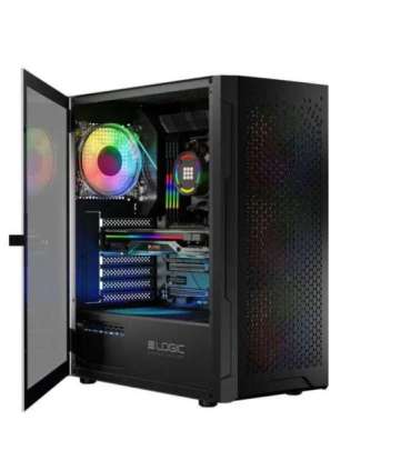 Logic ARAMIS ARGB MINIDI USB 3.0 Case Black