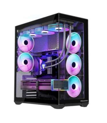 MODECOM Volcano SPACE XL ARGB FULL TOWER 5F Black