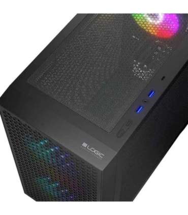 Logic DART PRO ARGB MINI USB-C PC Case Black