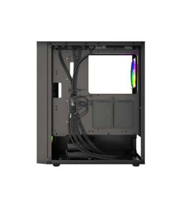 Gembird CCC-FC-4300 Gaming ATX Computer Case Fornax 4300, ARBG backlight, black