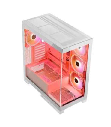 Modecom Volcano SPACE APEX ARGB MIDI Midi Tower White