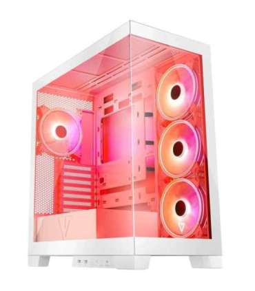 Modecom Volcano SPACE APEX ARGB MIDI Midi Tower White