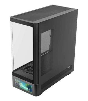 Mars Gaming MCLCDPRO computer case Midi Tower Black