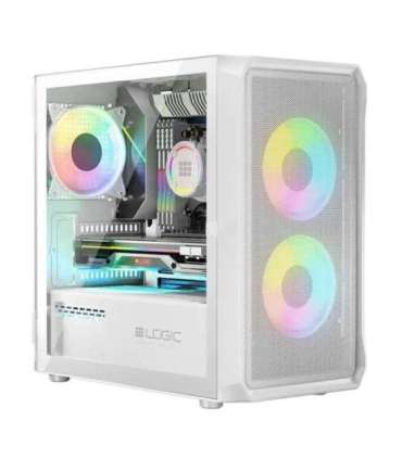 Logic PORTOS ARGB MINI USB 3.0 Case White