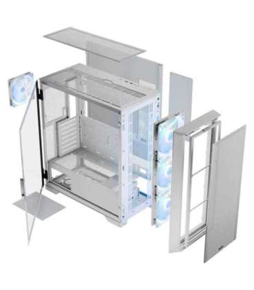 MODECOM  HORIZON ARGB Flow MIDI USB 3.0 X 2 CYPE-C computer case