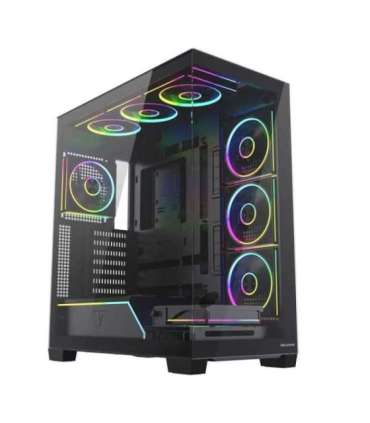 MODECOM VOLCANO STELLAR PLUS ARGB MIDI 8F BLACK