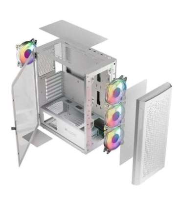 Logic ARAMIS ARGB MINIDI USB 3.0 Case White