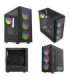 Savio Noctis Flow RGB Cube Black