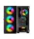 SAVIO PC Case Raptor X1 ARGB Glass/Mesh Black