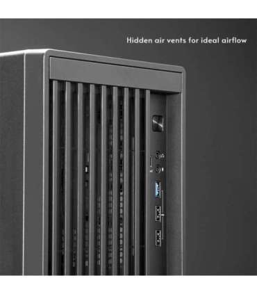 Chieftec Midi Tower BS-20B-OP, Schwarz o.NT Black