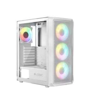 Logic PORTOS ARGB MINIDI USB 3.0 Case White