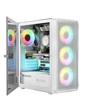 Logic PORTOS ARGB MINIDI USB 3.0 Case White