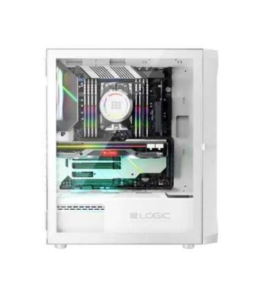 Logic PORTOS ARGB MINIDI USB 3.0 Case White