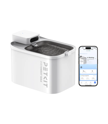 PETKIT Drinking Fountain Eversweet Max UVC Capacity 3 L Material  Food-grade ABS White