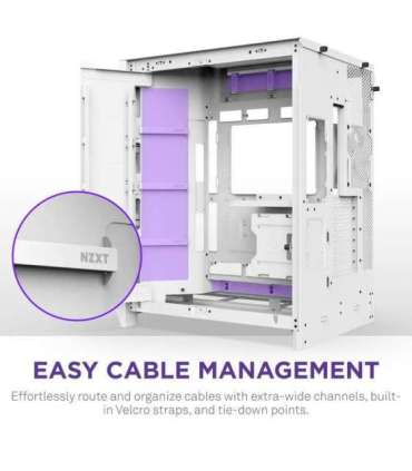 Case|NZXT|ATX/micro ATX/Mini-ITX/EATX|White|Midi Tower|PC|CM-H92FW-01