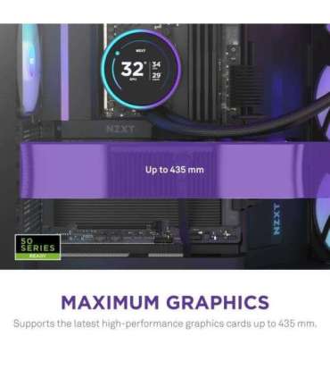 Case|NZXT|ATX/micro ATX/Mini-ITX/EATX|Black|Midi Tower|PC|CM-H92FB-R1