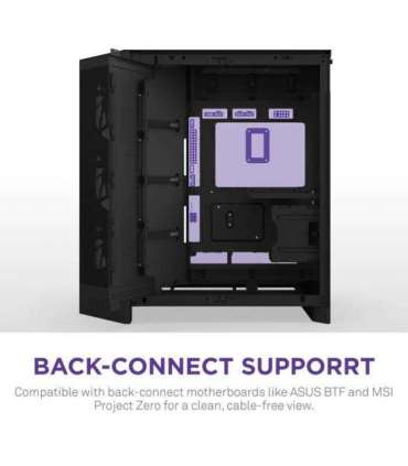 Case|NZXT|ATX/micro ATX/Mini-ITX/EATX|Black|Midi Tower|PC|CM-H92FB-R1