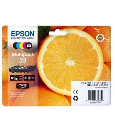 Epson Ink 5 Color Multipack No 33 Epson33 Epson 33 (C13T33374011)