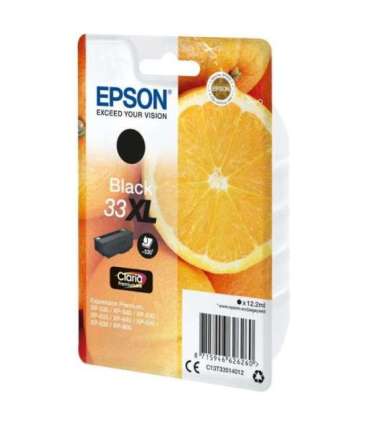Epson Ink Premium Black Schwarz XL No 33 Epson33 Epson 33 (C13T33514012)