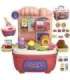 WOOPIE Cukiernia Lodziarnia 2w1 Sklep Walizka 22 el.