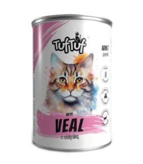 TUF TUF Veal Meal - wet cat food - 400g