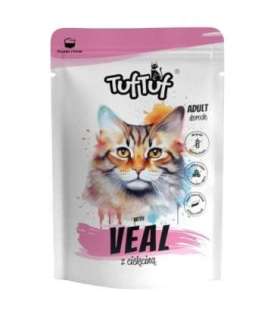 TUF TUF with veal - wet cat food - 100g