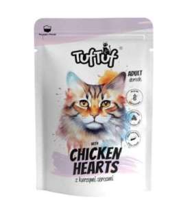 TUF TUF with chicken hearts - wet cat food - 100g