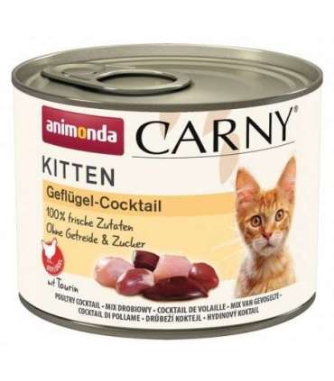 ANIMONDA Carny Kitten Poultry cocktail - wet cat food - 200g