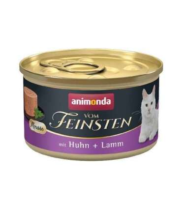 ANIMONDA Vom Feinsten Mousse Chicken and lamb - wet cat food - 85g