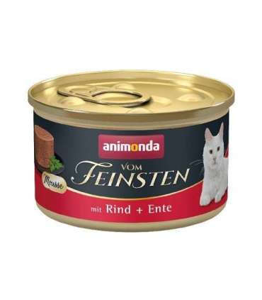 ANIMONDA Vom Feinsten Mousse Beef and duck - wet cat food - 85g
