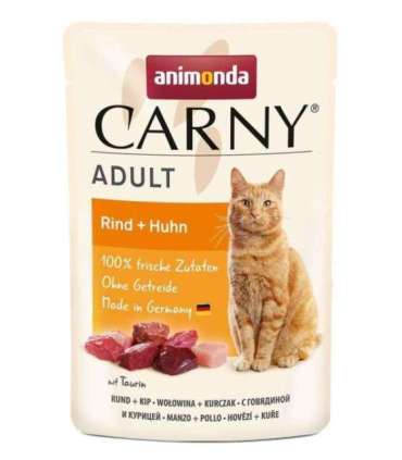 ANIMONDA Carny Adult Beef and chicken - wet cat food - 85g