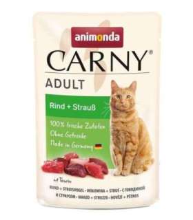 ANIMONDA Carny Adult Beef and ostrich - wet cat food - 85g