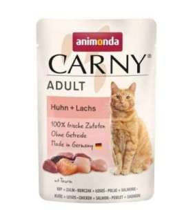 ANIMONDA Carny Adult Chicken and salmon - wet cat food - 85g