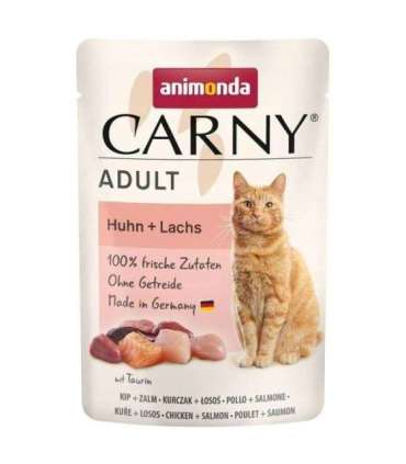 ANIMONDA Carny Adult Chicken and salmon - wet cat food - 85g