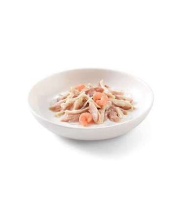 SCHESIR in jelly Tuna and chicken with shrimps - wet cat food - 50 g