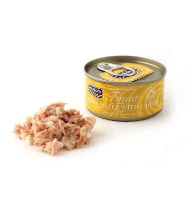 FISH4CATS Tun fillet with cheese - wet cat food - 70g