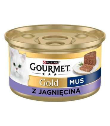 PURINA Gourmet Gold Mousse with lamb - wet cat food - 85g