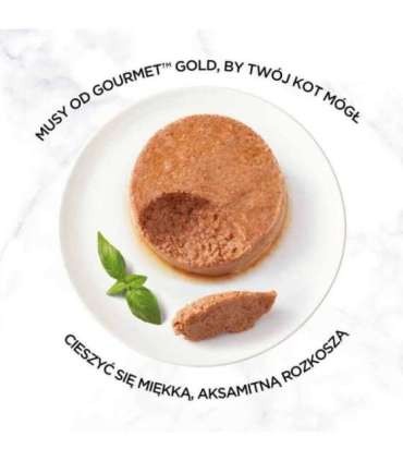 PURINA Gourmet Gold Mousse with lamb - wet cat food - 85g