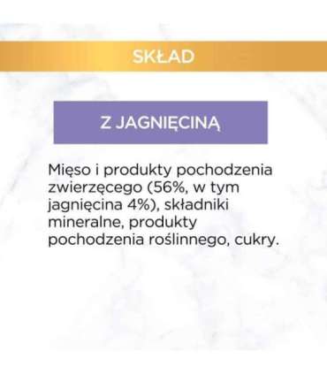 PURINA Gourmet Gold Mousse with lamb - wet cat food - 85g