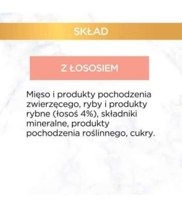 PURINA Gourmet Gold Mousse with salmon - wet cat food - 85g