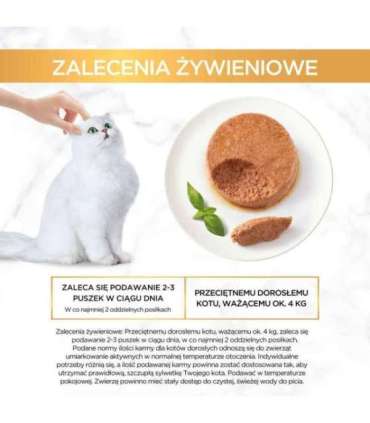 PURINA Gourmet Gold Mousse with salmon - wet cat food - 85g